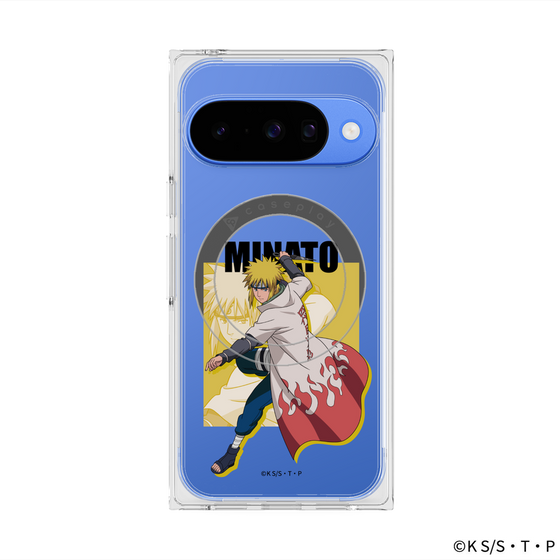 プレミアムスクエアケース with Pixelsnap［ NARUTO -ナルト- 疾風伝 - 波風ミナト ］