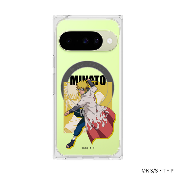 プレミアムスクエアケース with Pixelsnap［ NARUTO -ナルト- 疾風伝 - 波風ミナト ］