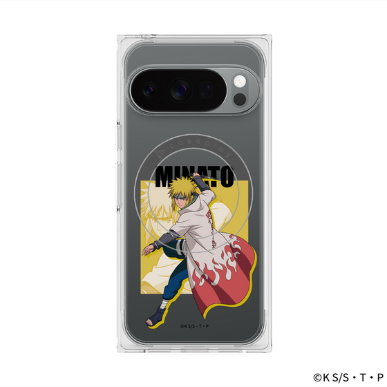 プレミアムスクエアケース with Pixelsnap［ NARUTO -ナルト- 疾風伝 - 波風ミナト ］