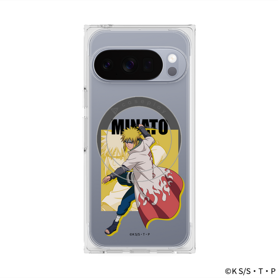 プレミアムスクエアケース with Pixelsnap［ NARUTO -ナルト- 疾風伝 - 波風ミナト ］