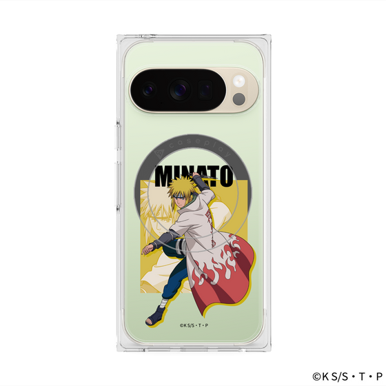 プレミアムスクエアケース with Pixelsnap［ NARUTO -ナルト- 疾風伝 - 波風ミナト ］