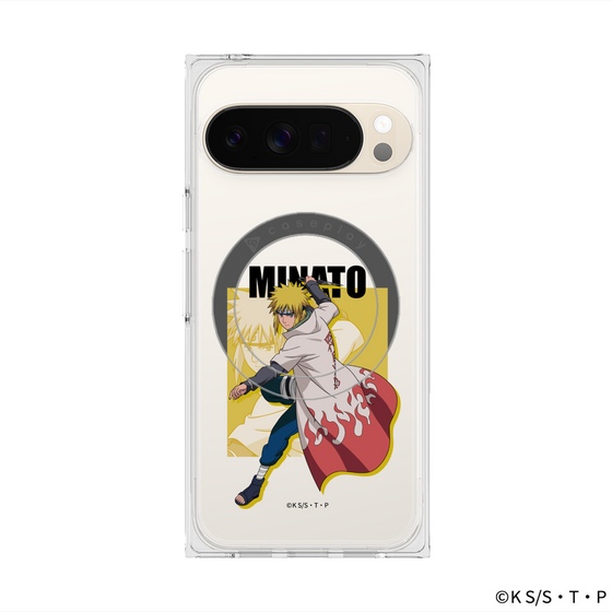 プレミアムスクエアケース with Pixelsnap［ NARUTO-ナルト- 疾風伝 - 波風ミナト ］