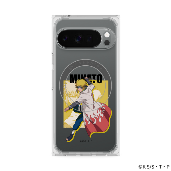 プレミアムスクエアケース with Pixelsnap［ NARUTO -ナルト- 疾風伝 - 波風ミナト ］