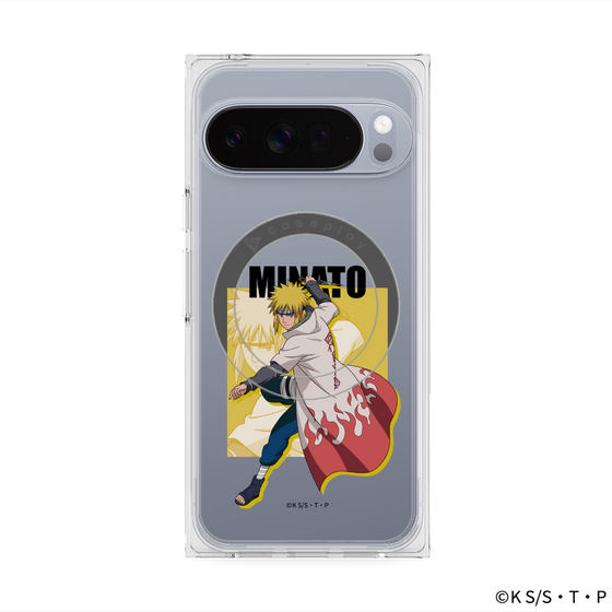 プレミアムスクエアケース with Pixelsnap［ NARUTO -ナルト- 疾風伝 - 波風ミナト ］