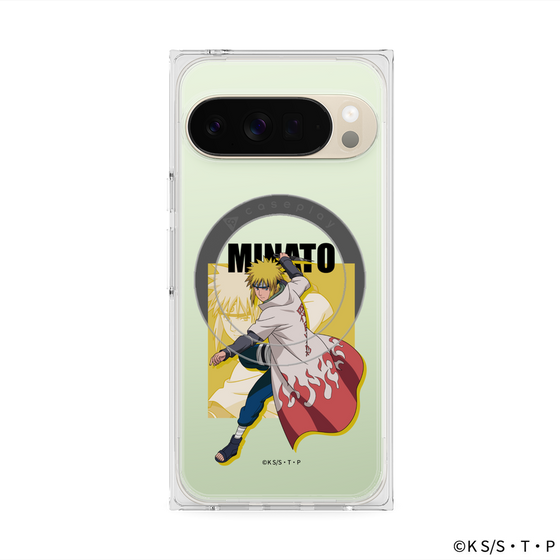 プレミアムスクエアケース with Pixelsnap［ NARUTO -ナルト- 疾風伝 - 波風ミナト ］