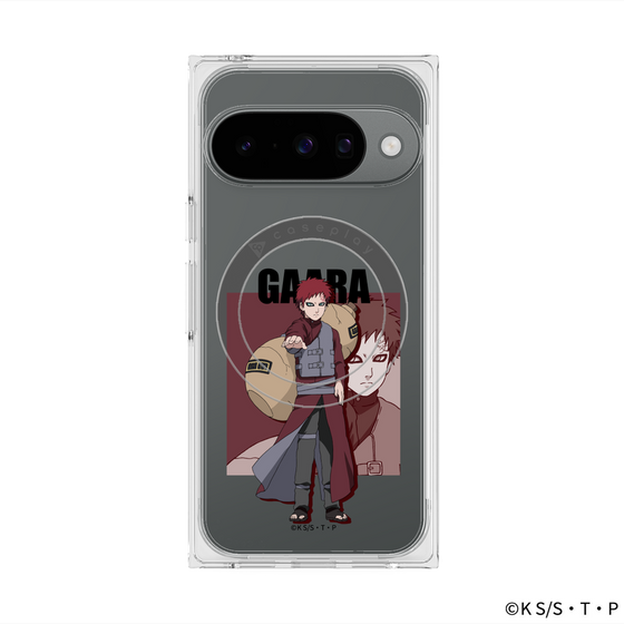 プレミアムスクエアケース with Pixelsnap［ NARUTO -ナルト- 疾風伝 - 我愛羅 ］