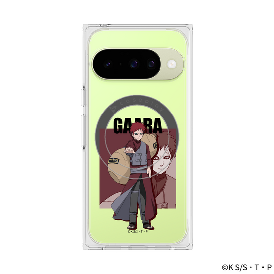 プレミアムスクエアケース with Pixelsnap［ NARUTO -ナルト- 疾風伝 - 我愛羅 ］