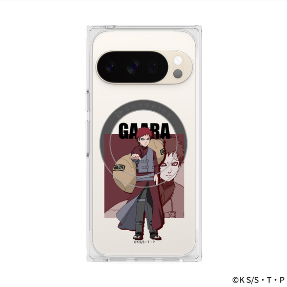 プレミアムスクエアケース with Pixelsnap［ NARUTO-ナルト- 疾風伝 - 我愛羅 ］