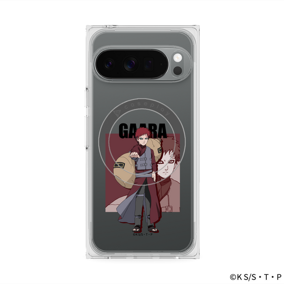 プレミアムスクエアケース with Pixelsnap［ NARUTO -ナルト- 疾風伝 - 我愛羅 ］