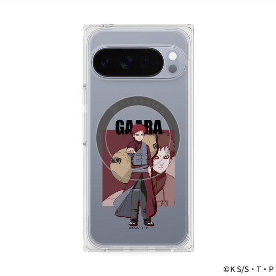 プレミアムスクエアケース with Pixelsnap［ NARUTO -ナルト- 疾風伝 - 我愛羅 ］