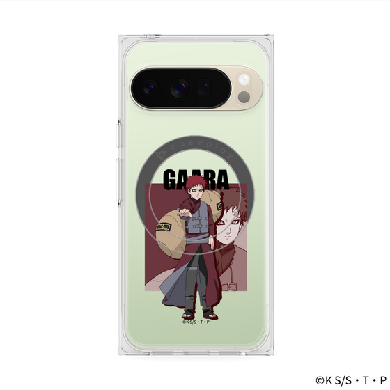 プレミアムスクエアケース with Pixelsnap［ NARUTO -ナルト- 疾風伝 - 我愛羅 ］