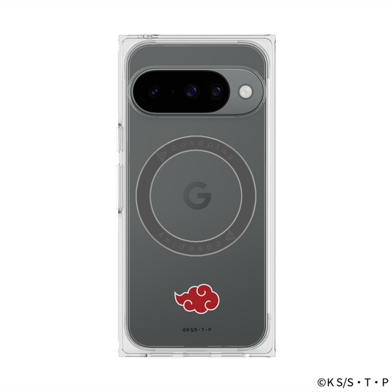 プレミアムスクエアケース with Pixelsnap［ NARUTO -ナルト- 疾風伝 - 暁 - マーク ］