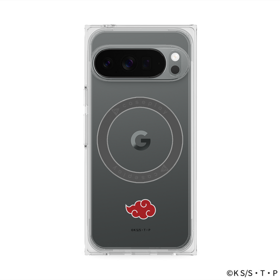 プレミアムスクエアケース with Pixelsnap［ NARUTO -ナルト- 疾風伝 - 暁 - マーク ］