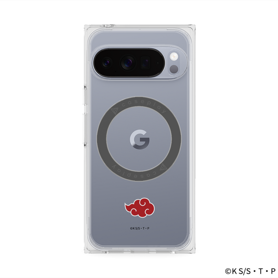 プレミアムスクエアケース with Pixelsnap［ NARUTO -ナルト- 疾風伝 - 暁 - マーク ］