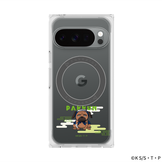 プレミアムスクエアケース with Pixelsnap［ NARUTO -ナルト- 疾風伝 - パックン ］