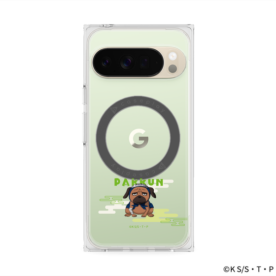 プレミアムスクエアケース with Pixelsnap［ NARUTO -ナルト- 疾風伝 - パックン ］