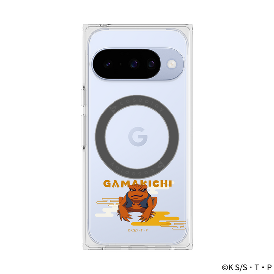 プレミアムスクエアケース with Pixelsnap［ NARUTO-ナルト- 疾風伝 - ガマ吉 ］