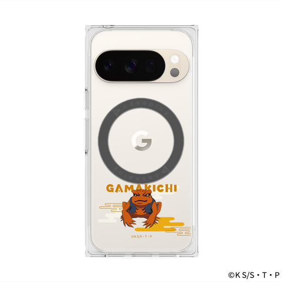 プレミアムスクエアケース with Pixelsnap［ NARUTO-ナルト- 疾風伝 - ガマ吉 ］