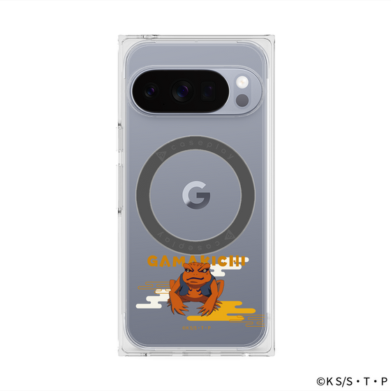 プレミアムスクエアケース with Pixelsnap［ NARUTO -ナルト- 疾風伝 - ガマ吉 ］