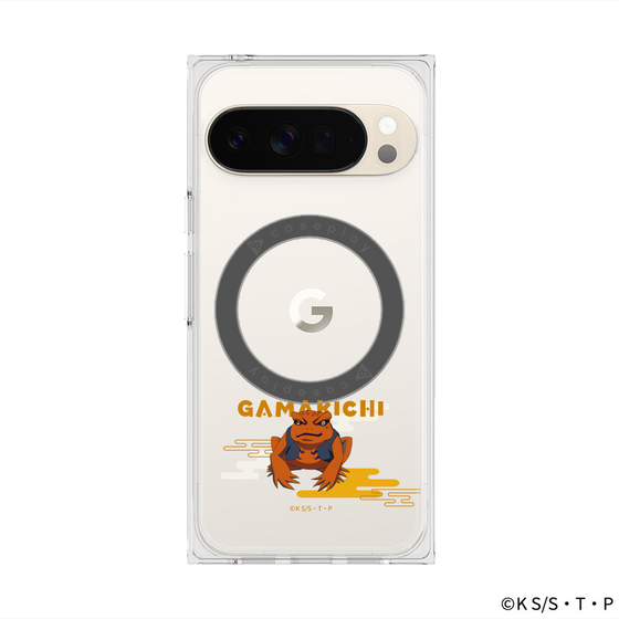 プレミアムスクエアケース with Pixelsnap［ NARUTO-ナルト- 疾風伝 - ガマ吉 ］