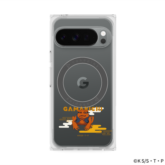 プレミアムスクエアケース with Pixelsnap［ NARUTO -ナルト- 疾風伝 - ガマ吉 ］