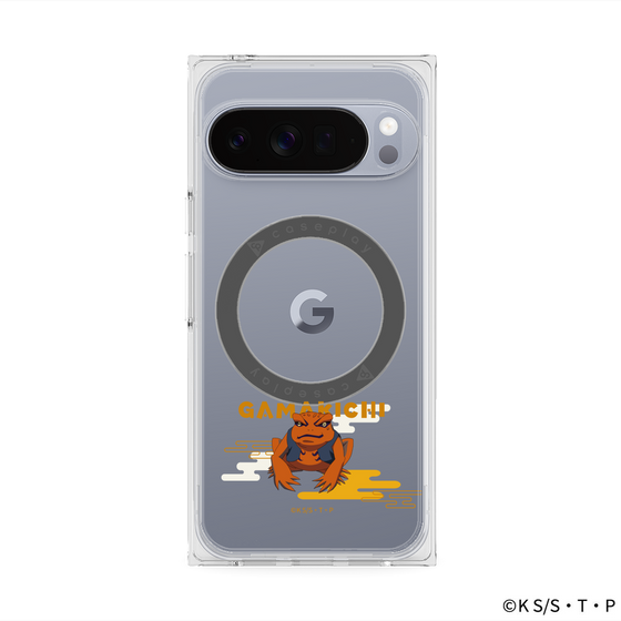 プレミアムスクエアケース with Pixelsnap［ NARUTO -ナルト- 疾風伝 - ガマ吉 ］