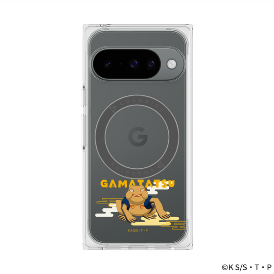 プレミアムスクエアケース with Pixelsnap［ NARUTO -ナルト- 疾風伝 - ガマ竜 ］