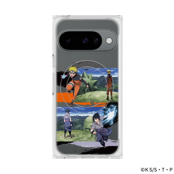 プレミアムスクエアケース with Pixelsnap［ NARUTO -ナルト- 疾風伝 - 終末の谷 ］