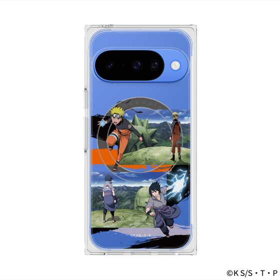 プレミアムスクエアケース with Pixelsnap［ NARUTO -ナルト- 疾風伝 - 終末の谷 ］