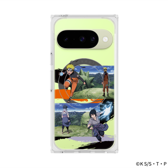 プレミアムスクエアケース with Pixelsnap［ NARUTO -ナルト- 疾風伝 - 終末の谷 ］