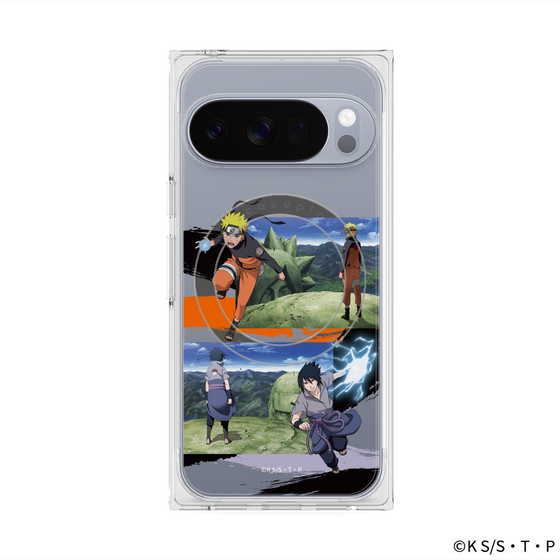 プレミアムスクエアケース with Pixelsnap［ NARUTO -ナルト- 疾風伝 - 終末の谷 ］