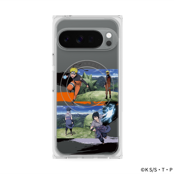 プレミアムスクエアケース with Pixelsnap［ NARUTO -ナルト- 疾風伝 - 終末の谷 ］