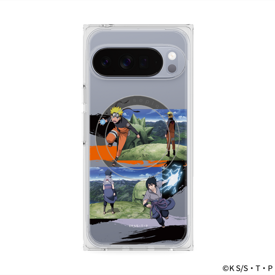 プレミアムスクエアケース with Pixelsnap［ NARUTO -ナルト- 疾風伝 - 終末の谷 ］