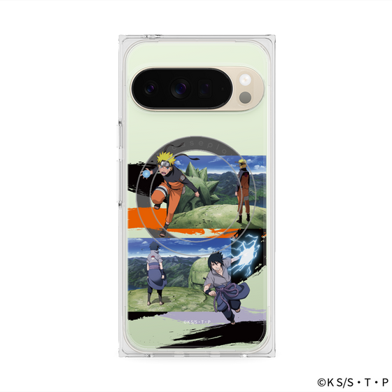 プレミアムスクエアケース with Pixelsnap［ NARUTO -ナルト- 疾風伝 - 終末の谷 ］