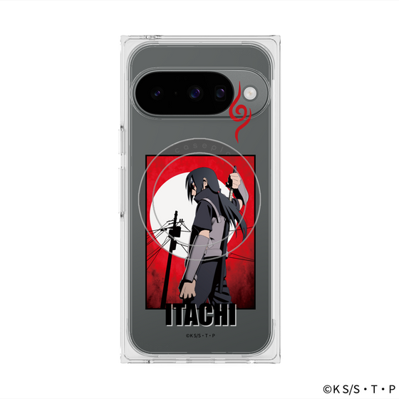 プレミアムスクエアケース with Pixelsnap［ NARUTO -ナルト- 疾風伝 - うちはイタチ - 暗部 ］