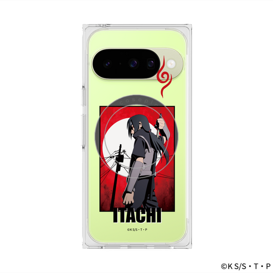 プレミアムスクエアケース with Pixelsnap［ NARUTO -ナルト- 疾風伝 - うちはイタチ - 暗部 ］