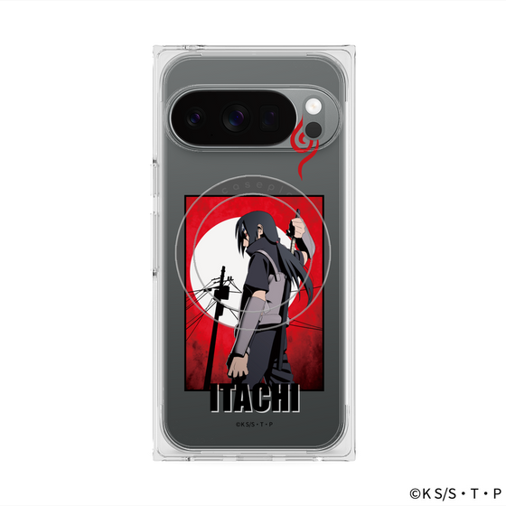 プレミアムスクエアケース with Pixelsnap［ NARUTO -ナルト- 疾風伝 - うちはイタチ - 暗部 ］