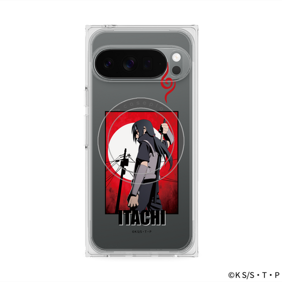 プレミアムスクエアケース with Pixelsnap［ NARUTO -ナルト- 疾風伝 - うちはイタチ - 暗部 ］