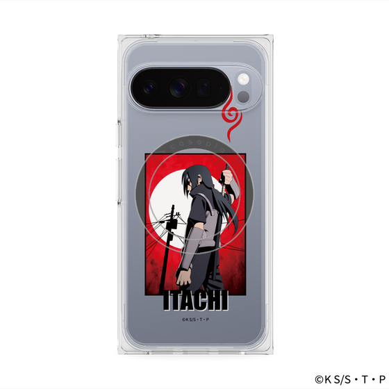 プレミアムスクエアケース with Pixelsnap［ NARUTO -ナルト- 疾風伝 - うちはイタチ - 暗部 ］