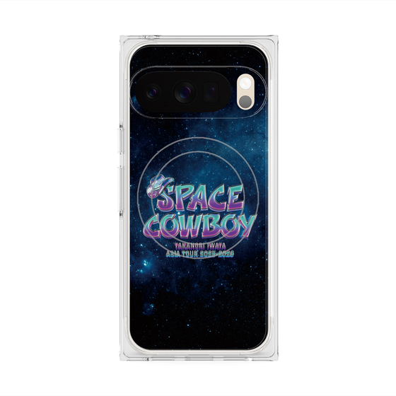 プレミアムスクエアケース with Pixelsnap［ Takanori Iwata ASIA TOUR 2025-2026 "SPACE COWBOY" - ロゴ ］