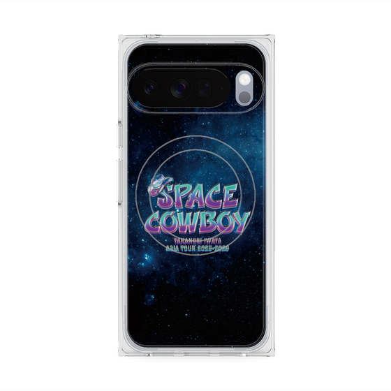 プレミアムスクエアケース with Pixelsnap［ Takanori Iwata ASIA TOUR 2025-2026 "SPACE COWBOY" - ロゴ ］