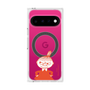 プレミアムスクエアケース with Pixelsnap［ MOOMIN - Little My - Grinning face ］