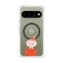 プレミアムスクエアケース with Pixelsnap［ MOOMIN - Little My - Grinning face ］