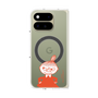 プレミアムスクエアケース with Pixelsnap［ MOOMIN - Little My - Grinning face ］
