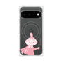 プレミアムスクエアケース with Pixelsnap［ MOOMIN - Little My - Smile face ］