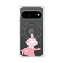 プレミアムスクエアケース with Pixelsnap［ MOOMIN - Little My - Smile face ］