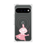 プレミアムスクエアケース with Pixelsnap［ MOOMIN - Little My - Smile face ］