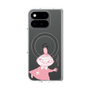 プレミアムスクエアケース with Pixelsnap［ MOOMIN - Little My - Smile face ］