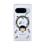 プレミアムスクエアケース with Pixelsnap［ ちびまる子ちゃん - まる子とお友達 - クリア ］