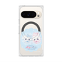 プレミアムスクエアケース with Pixelsnap［ まじかるベリーベリー - すとろべりーとぶるべりー - ブルー ］